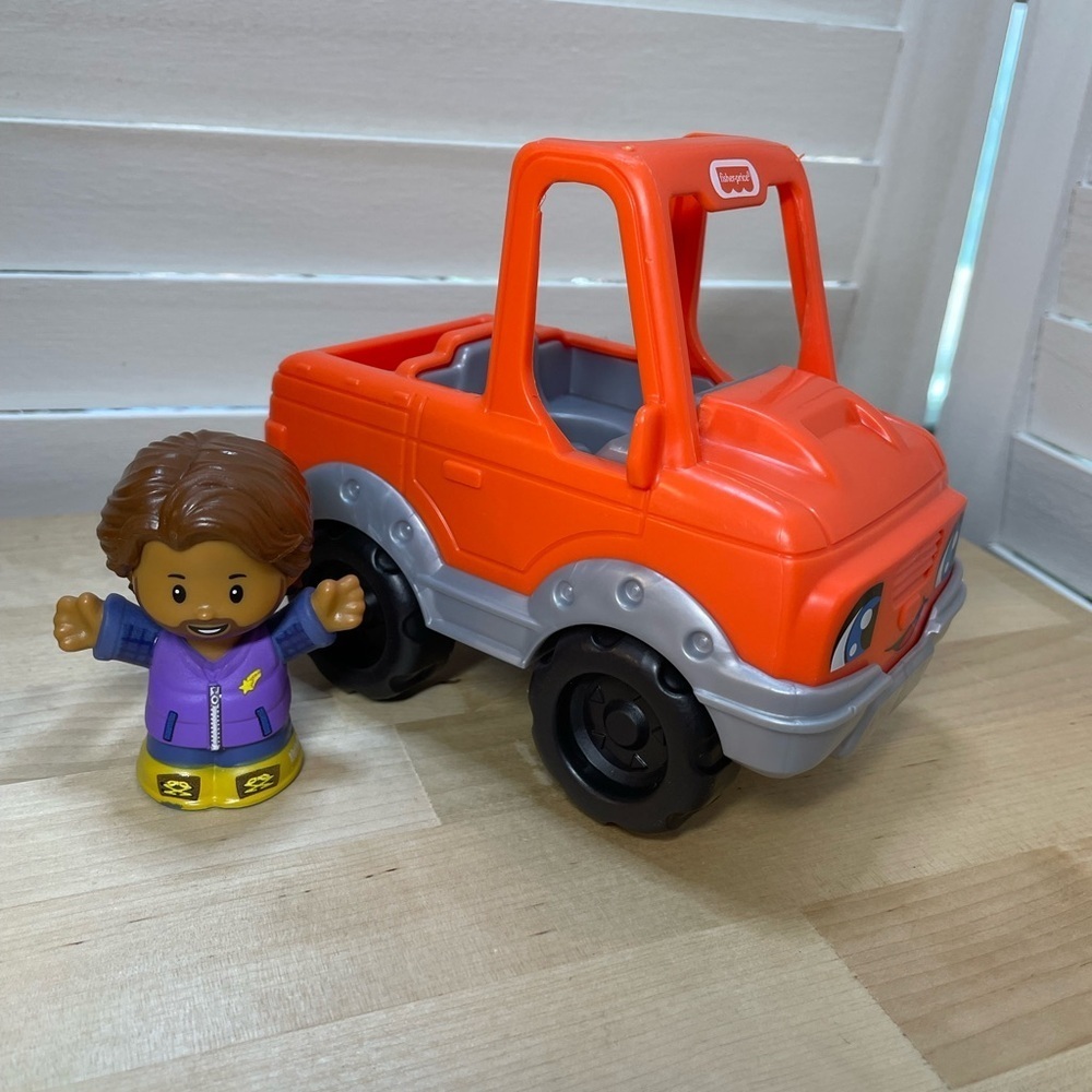 Fisher Price Little People Toy Truck with Figure